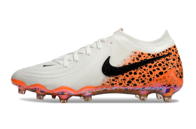 Nike Phantom Luna Elite AG Artificial Grass Soccer Cleats - White/Orange/Black