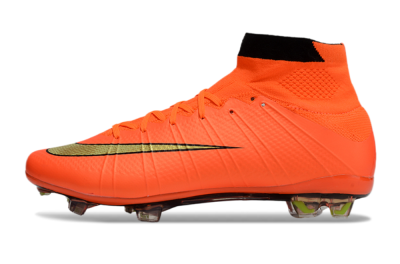 Nike Mercurial Superfly 4 CR7 FG Firm Ground Soccer Cleats - Orange/Yellow/Black