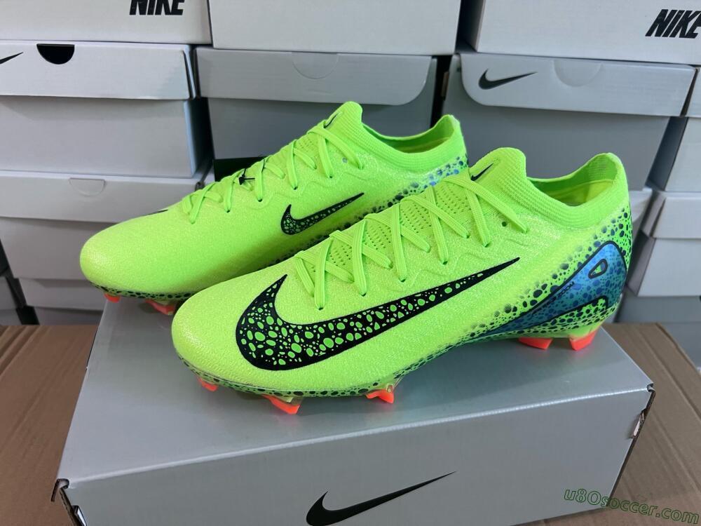 Nike Air Zoom Mercurial Vapor 16 Elite FG Firm Ground Soccer Cleats - Yellow/Black/Orange