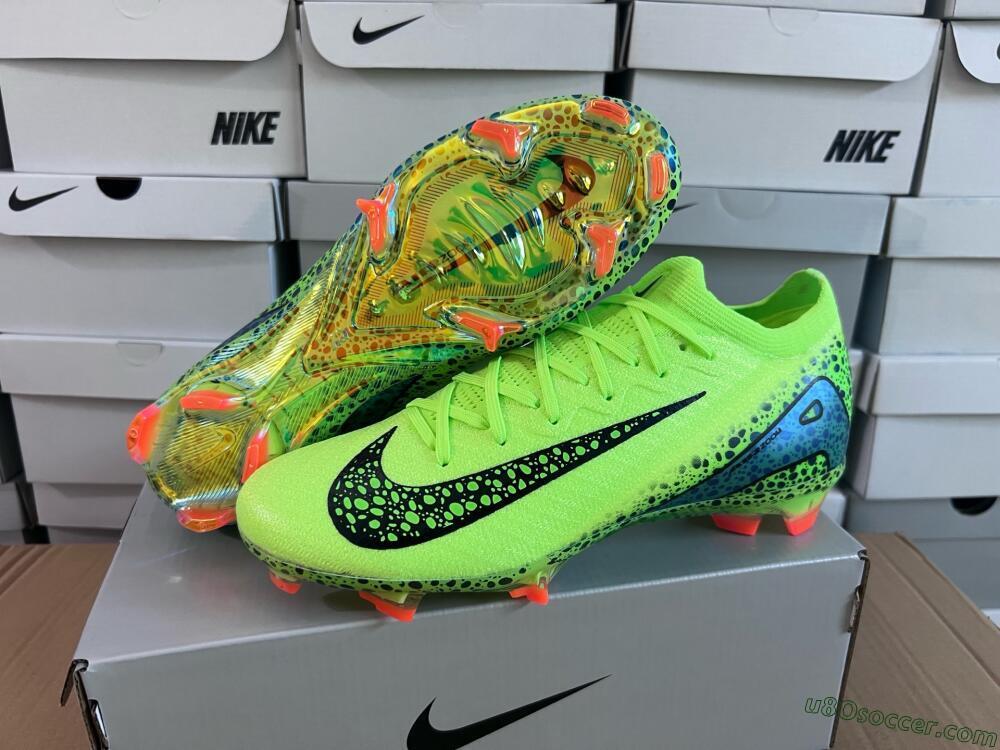 Nike Air Zoom Mercurial Vapor 16 Elite FG Firm Ground Soccer Cleats - Yellow/Black/Orange