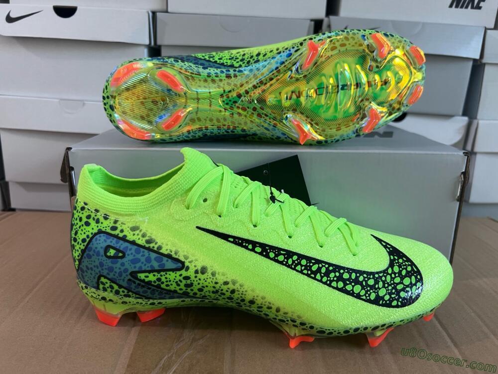 Nike Air Zoom Mercurial Vapor 16 Elite FG Firm Ground Soccer Cleats - Yellow/Black/Orange