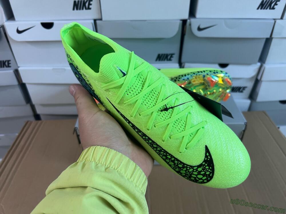 Nike Air Zoom Mercurial Vapor 16 Elite FG Firm Ground Soccer Cleats - Yellow/Black/Orange