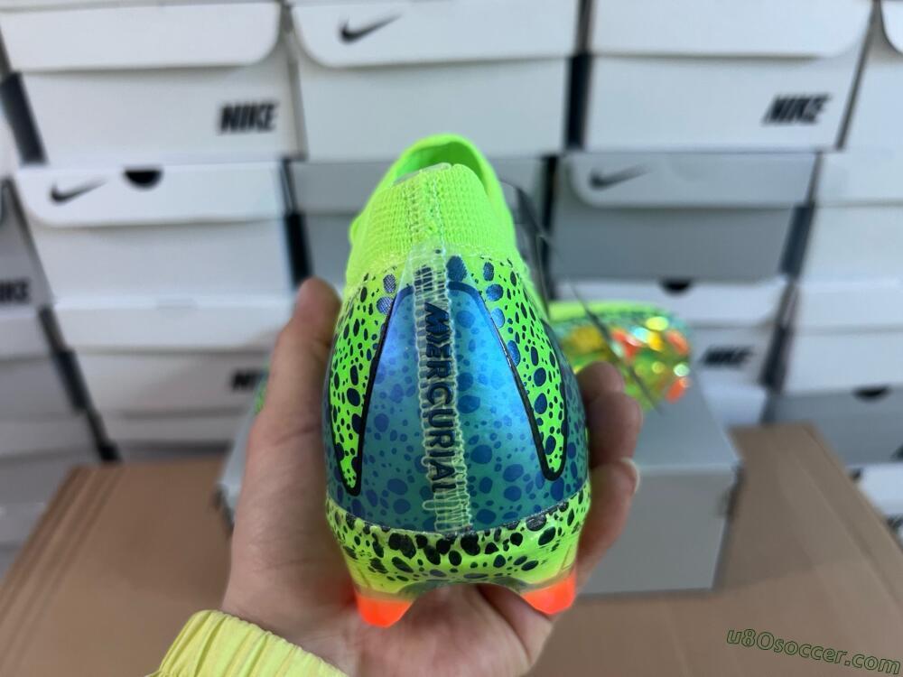 Nike Air Zoom Mercurial Vapor 16 Elite FG Firm Ground Soccer Cleats - Yellow/Black/Orange