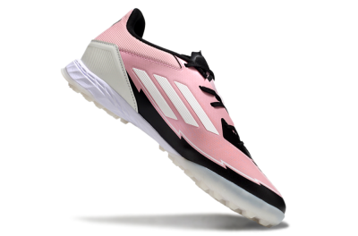 Adidas F50 Pro TF Artificial Turf Soccer Shoes - Pink/Black/White