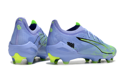 Puma Ultra 5 Ultimate FG Firm Ground Soccer Cleats - Blue/Yellow/Black