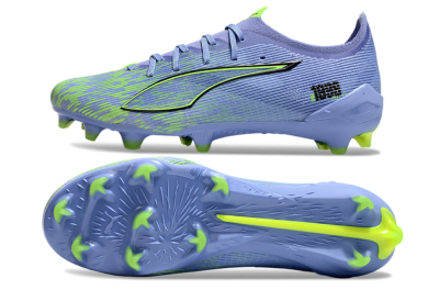 Puma Ultra 5 Ultimate FG Firm Ground Soccer Cleats - Blue/Yellow/Black