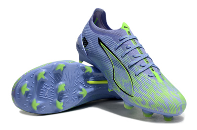 Puma Ultra 5 Ultimate FG Firm Ground Soccer Cleats - Blue/Yellow/Black