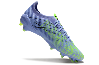 Puma Ultra 5 Ultimate FG Firm Ground Soccer Cleats - Blue/Yellow/Black