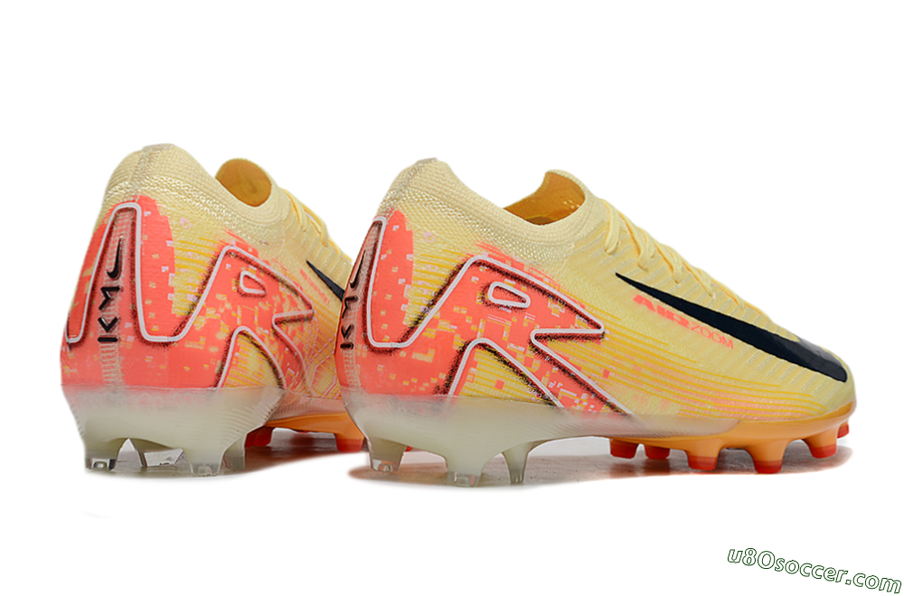 Nike Air Zoom Mercurial Vapor 16 Elite AG Artificial Grass Soccer Cleats - Yellow/Black/Red 6