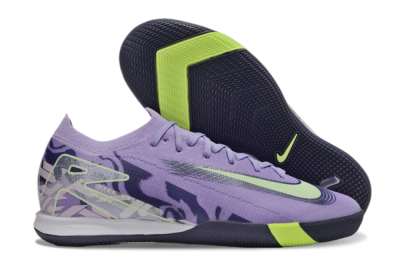 Nike Air Zoom Mercurial Vapor 16 Elite IC Indoor & Futsal Soccer Shoes - Purple/Yellow/White