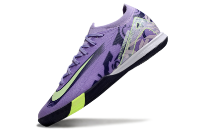 Nike Air Zoom Mercurial Vapor 16 Elite IC Indoor & Futsal Soccer Shoes - Purple/Yellow/White