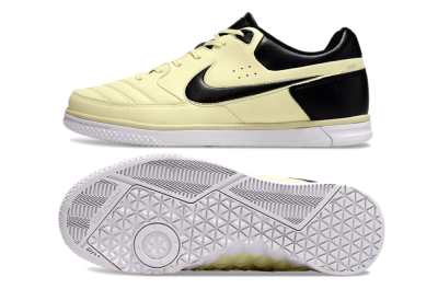Nike Street Gato IC Indoor & Futsal Soccer Shoes - Beige/Black/White