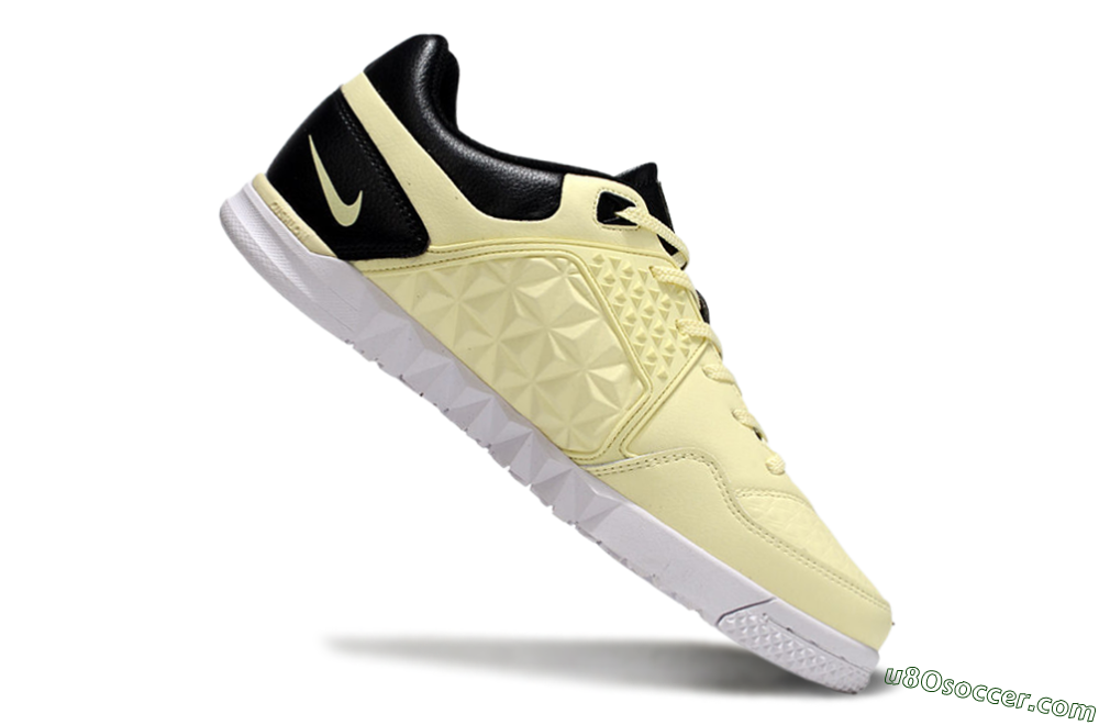 Nike Street Gato IC Indoor & Futsal Soccer Shoes - Beige/Black/White 4