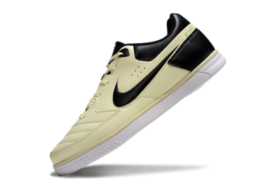 Nike Street Gato IC Indoor & Futsal Soccer Shoes - Beige/Black/White