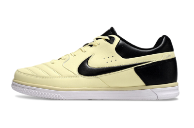 Nike Street Gato IC Indoor & Futsal Soccer Shoes - Beige/Black/White