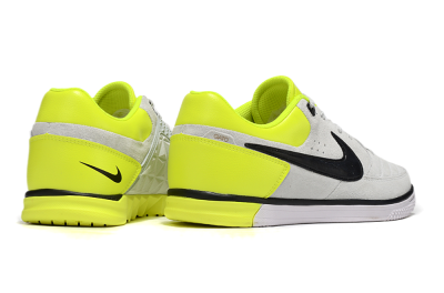 Nike Street Gato IC Indoor & Futsal Soccer Shoes - Grey/Black/Yellow