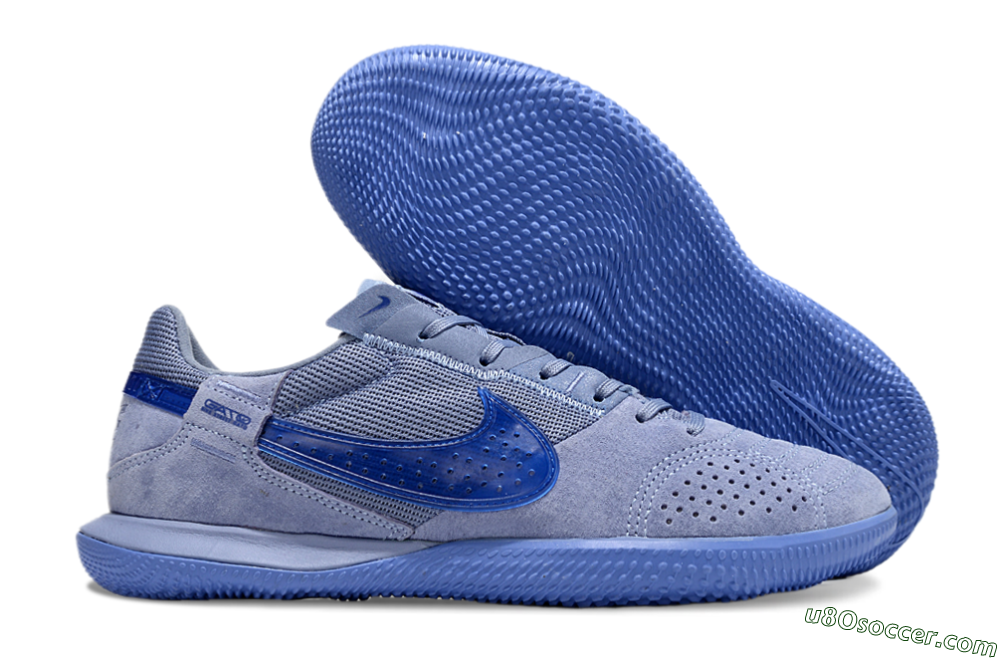 Nike Street Gato IC Indoor & Futsal Soccer Shoes - Blue/Blue 1