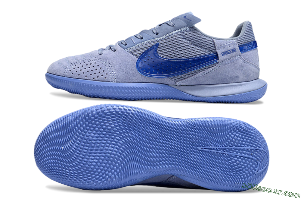 Nike Street Gato IC Indoor & Futsal Soccer Shoes - Blue/Blue 0