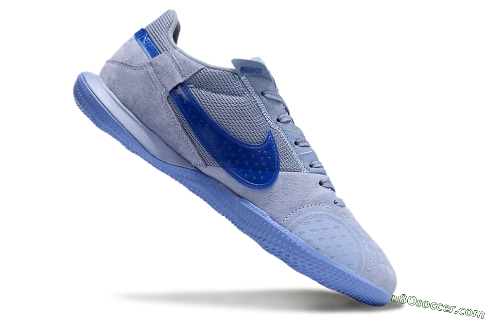 Nike Street Gato IC Indoor & Futsal Soccer Shoes - Blue/Blue 4