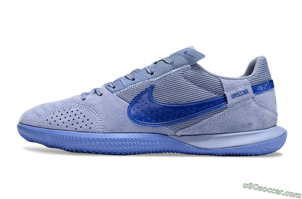 Nike Street Gato IC Indoor & Futsal Soccer Shoes - Blue/Blue 2