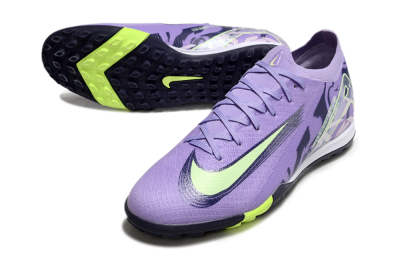 Nike Air Zoom Mercurial Vapor 16 Elite TF Artificial Turf Soccer Shoes - Purple/Yellow/White