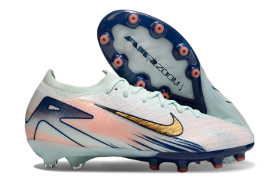 Nike Air Zoom Mercurial Vapor 16 Elite AG Artificial Grass Soccer Cleats - Jade/Yellow/Pink/Blue