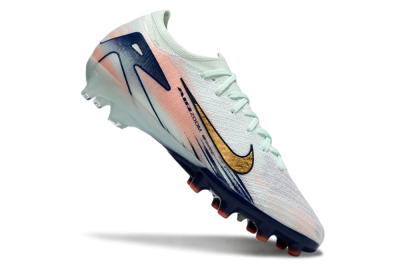 Nike Air Zoom Mercurial Vapor 16 Elite AG Artificial Grass Soccer Cleats - Jade/Yellow/Pink/Blue
