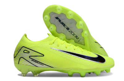 Nike Air Zoom Mercurial Vapor 16 Elite AG Artificial Grass Soccer Cleats - Yellow/Silver/Black
