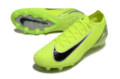 Nike Air Zoom Mercurial Vapor 16 Elite AG Artificial Grass Soccer Cleats - Yellow/Silver/Black