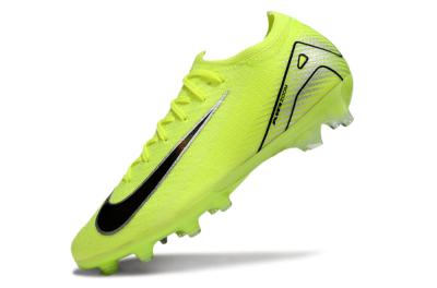 Nike Air Zoom Mercurial Vapor 16 Elite AG Artificial Grass Soccer Cleats - Yellow/Silver/Black