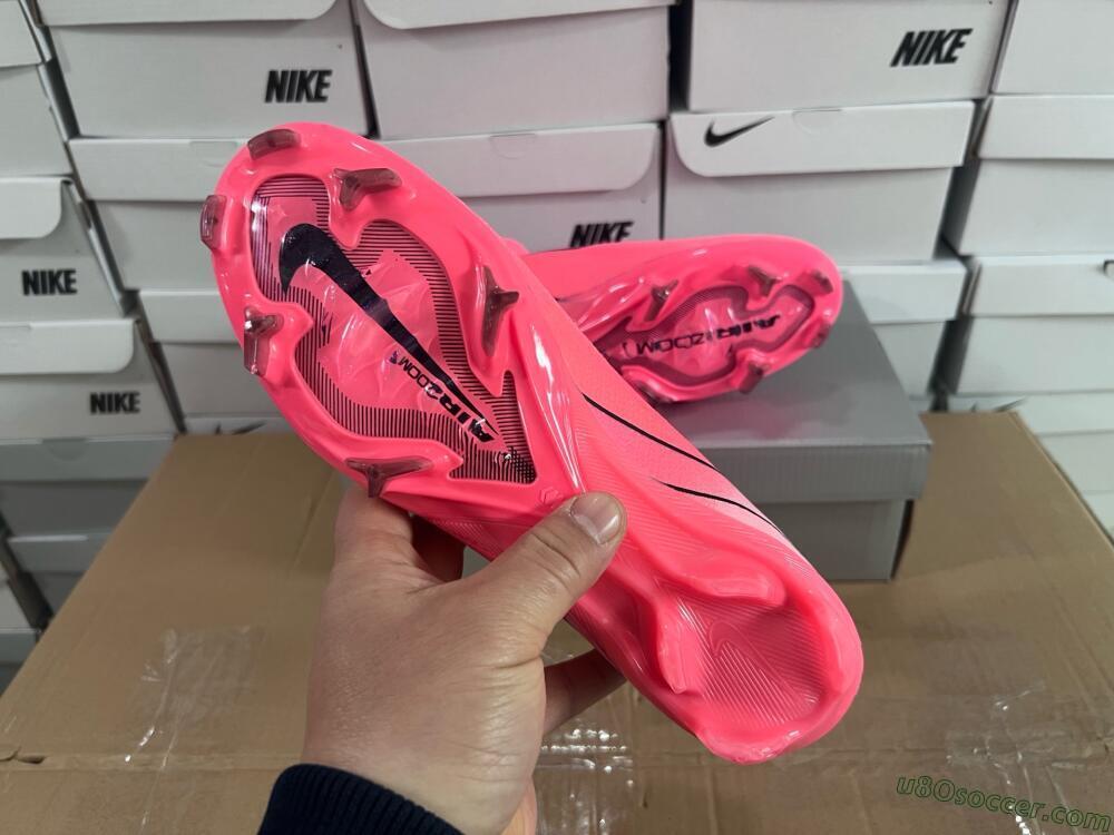 Nike Air Zoom Mercurial Superfly 10 Elite FG Firm Ground Soccer Cleats - Pink/Black