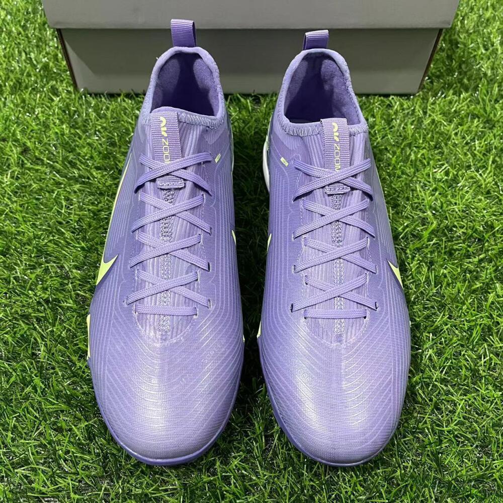 Nike Air Zoom Mercurial Vapor 16 Pro TF Artificial Turf Soccer Shoes - Purple/Yellow/White
