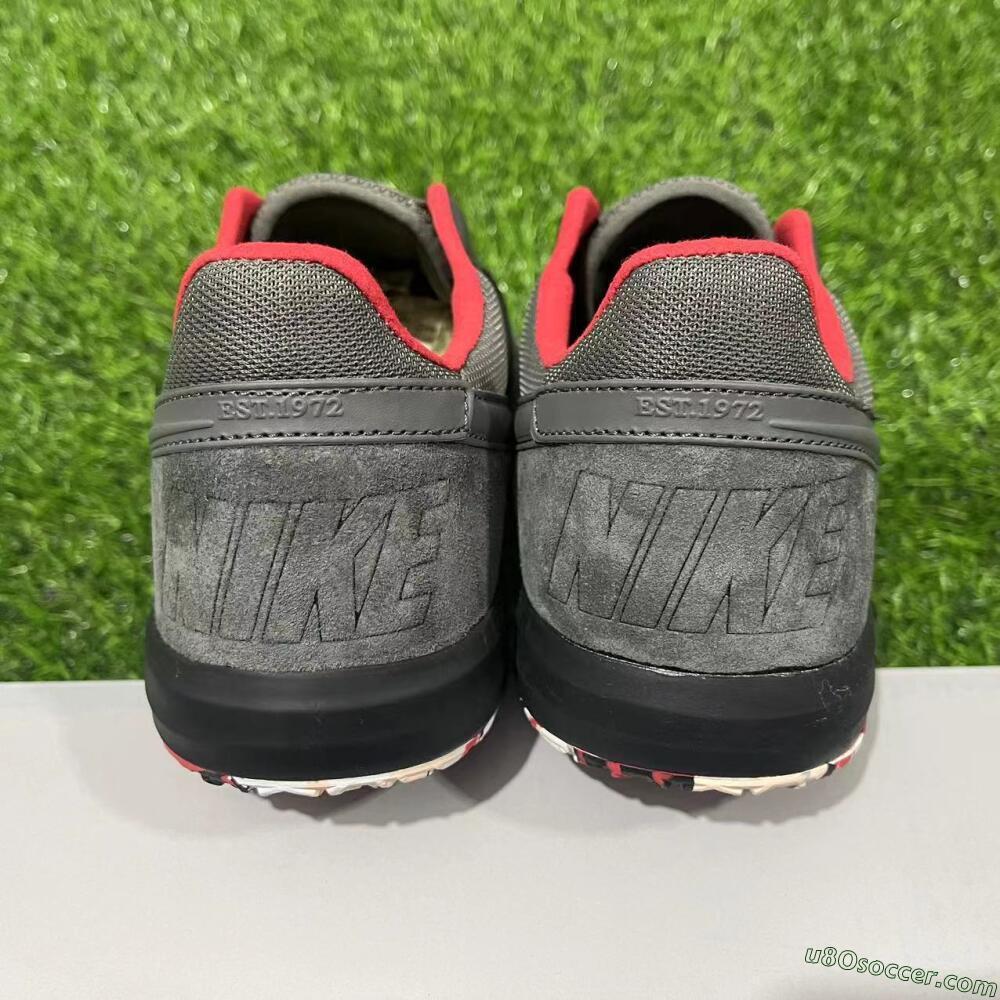 Nike Premier 2 Sala IC Indoor & Futsal Soccer Shoes - Grey/Black/Red