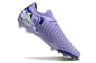 Nike Phantom Luna Elite FG Firm Ground Soccer Cleats - Purple/Yellow/White