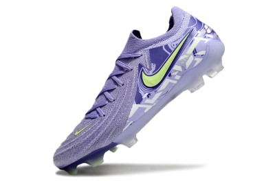 Nike Phantom Luna Elite FG Firm Ground Soccer Cleats - Purple/Yellow/White