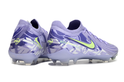 Nike Phantom Luna Elite FG Firm Ground Soccer Cleats - Purple/Yellow/White