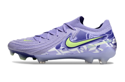 Nike Phantom Luna Elite FG Firm Ground Soccer Cleats - Purple/Yellow/White