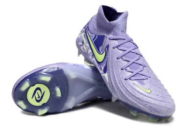 Nike Phantom Luna Elite FG Firm Ground Soccer Cleats - Purple/Yellow/White