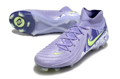 Nike Phantom Luna Elite FG Firm Ground Soccer Cleats - Purple/Yellow/White
