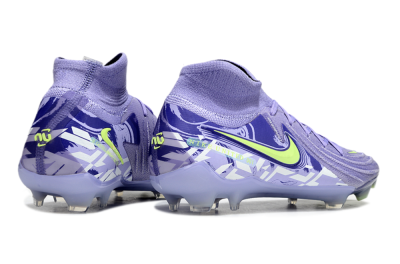 Nike Phantom Luna Elite FG Firm Ground Soccer Cleats - Purple/Yellow/White
