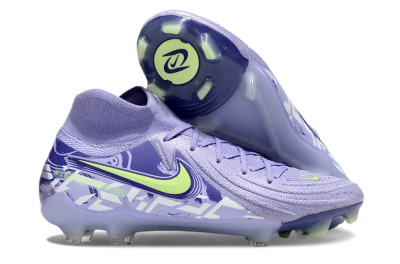 Nike Phantom Luna Elite FG Firm Ground Soccer Cleats - Purple/Yellow/White