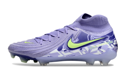 Nike Phantom Luna Elite FG Firm Ground Soccer Cleats - Purple/Yellow/White
