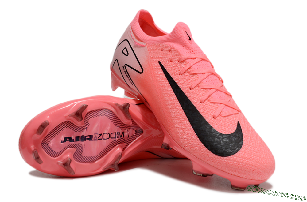 Nike Air Zoom Mercurial Vapor 16 Elite FG Firm Ground Soccer Cleats - Red/Black 3