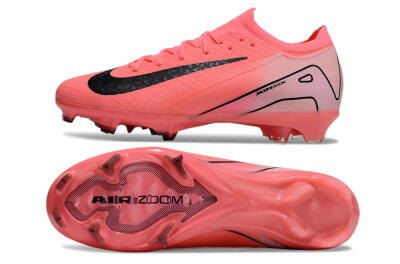 Nike Air Zoom Mercurial Vapor 16 Elite FG Firm Ground Soccer Cleats - Red/Black
