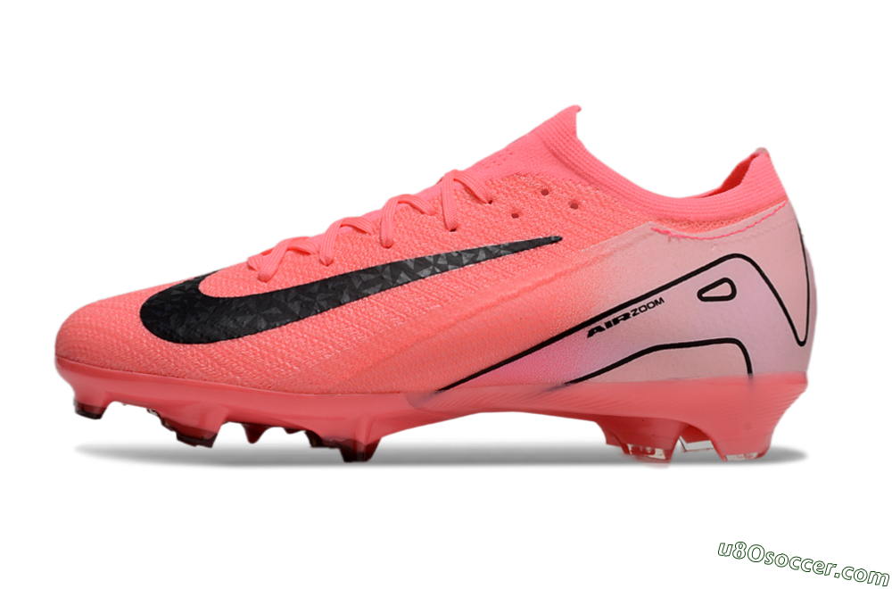 Nike Air Zoom Mercurial Vapor 16 Elite FG Firm Ground Soccer Cleats - Red/Black 2
