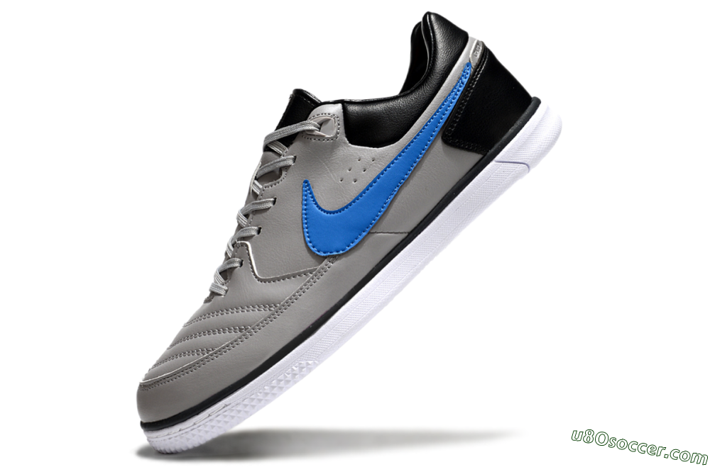 Nike Street Gato IC Indoor & Futsal Soccer Shoes - Grey/Blue/Black 4