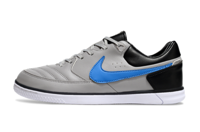 Nike Street Gato IC Indoor & Futsal Soccer Shoes - Grey/Blue/Black