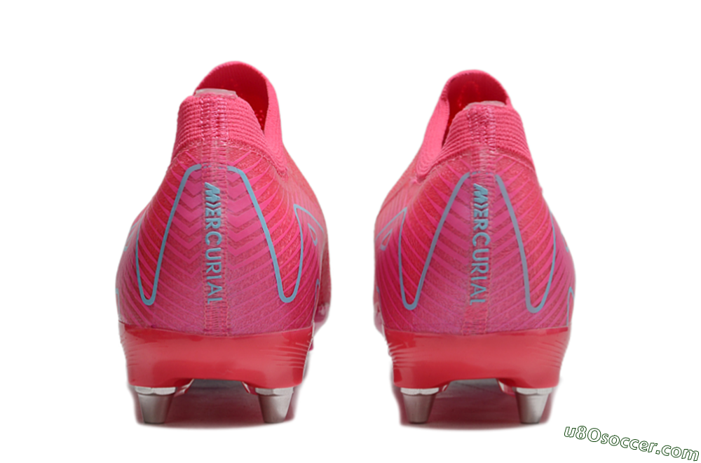 Nike Air Zoom Mercurial Vapor 16 Elite SG Soft Ground Soccer Cleats - Pink/Jade 5