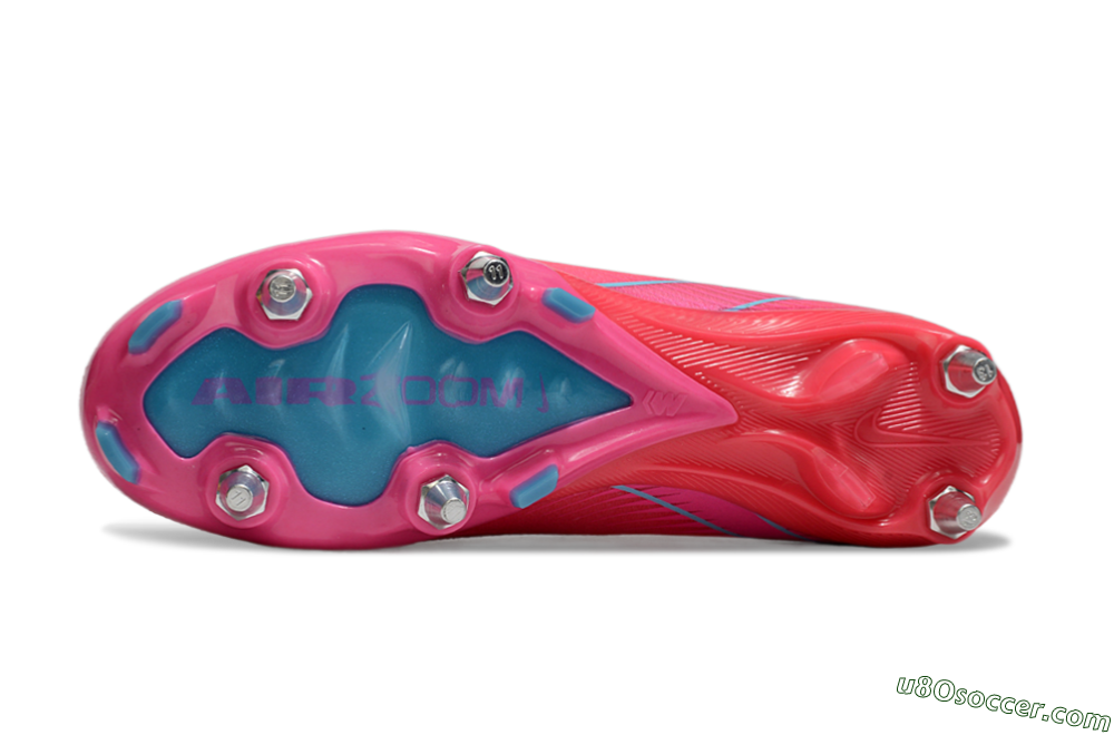 Nike Air Zoom Mercurial Vapor 16 Elite SG Soft Ground Soccer Cleats - Pink/Jade 6