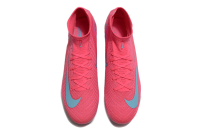 Nike Air Zoom Mercurial Superfly 10 Elite SG Soft Ground Soccer Cleats - Pink/Jade